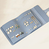 PU Imitation Leather Earring Storage Bags EDIS-E012-01A-1