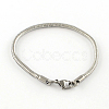 304 Stainless Steel European Style Bracelets for Jewelry Making PPJ-R002-02-1