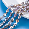 Natural Keshi Pearl Beads Strands PEAR-S020-T06-1