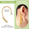 DIY Climber Wrap Around Earring Making Finding Kit KK-TA0001-16-15