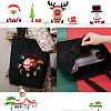 Christmas Theme DIY Canvas Tote Bag Santa Claus Embroidery Making Kit DIY-WH0029-31-4