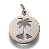 316L Surgical Stainless Steel Pendants STAS-P258-01P-1