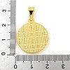 Brass Pendants KK-P263-14G-06-3