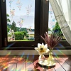 Flower Rainbow Prism Electrostatic Window Stickers PW-WG7E5CE-01-6