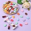 80Pcs 8 Colors Opaque Resin Decoden Cabochons CRES-CJ0001-53-6