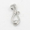 Alloy S-Hook Clasps PALLOY-K026-M-2