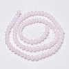Glass Beads Strands EGLA-A034-J1mm-D02-2