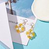 Bling Glass Beads Braided Dangle Earrings EJEW-JE04741-5