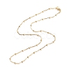 Brass Satellite Chains Necklace for Women NJEW-P265-05G-2