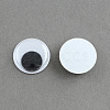 Black & White Wiggle Googly Eyes Cabochons DIY Scrapbooking Crafts Toy Accessories X-KY-S002-18mm-1