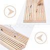 Customized 10-Slot Wooden Quilting Ruler Storage Rack RDIS-WH0011-21A-4