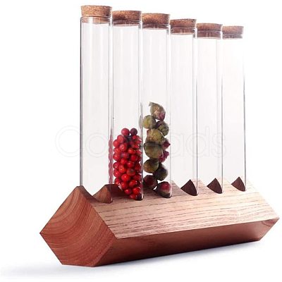 Transparent Plastic Bead Containers CON-PH0001-45-1