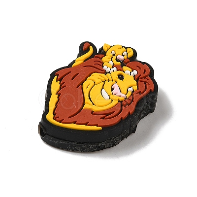 Lion Silicone Focal Beads SIL-G011-05-1