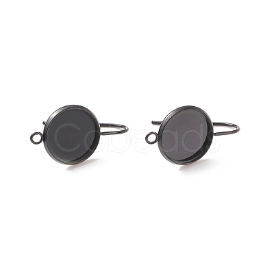 Ion Plating(IP) 304 Stainless Steel Dangle Earrings STAS-E474-02A-B-1