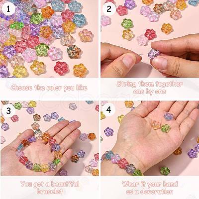 100Pcs Handmade Lampwork Beads LAMP-CJ0001-39-1