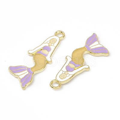 Alloy Enamel Pendants ENAM-G212-03G-02-1