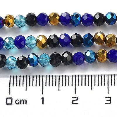 Glass Beads Strands EGLA-A034-M4mm-36-1