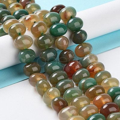 Natural Agate Beads Strands G-G021-03B-12-1