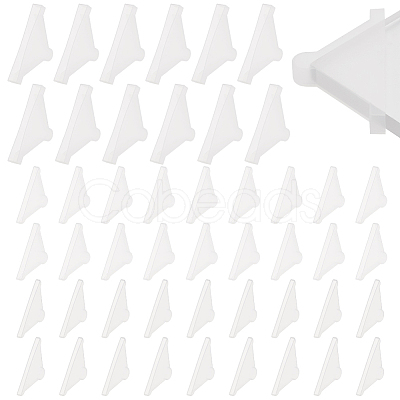 Olycraft 48Pcs 3 Styles Plastic Corner Protector for Glass Sheet FIND-OC0003-03-1