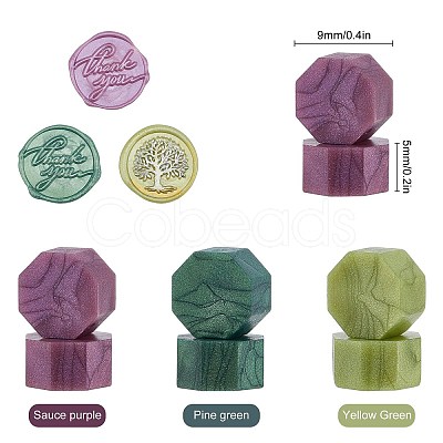 CRASPIRE DIY Wax Seal Stamp Kits DIY-CP0003-96B-1