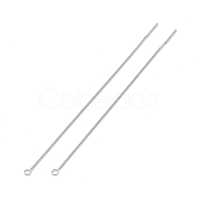 Non-Tarnish 304 Stainless Steel Stud Earring Finding X-STAS-E161-07P-1