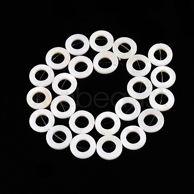 Natural Freshwater Shell Beads Strands SHEL-N036-03-1