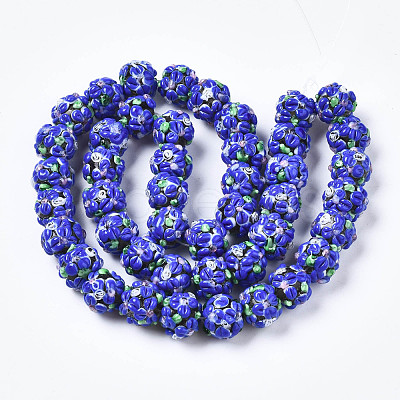 Handmade Lampwork Beads Strands LAMP-N021-015A-03-1