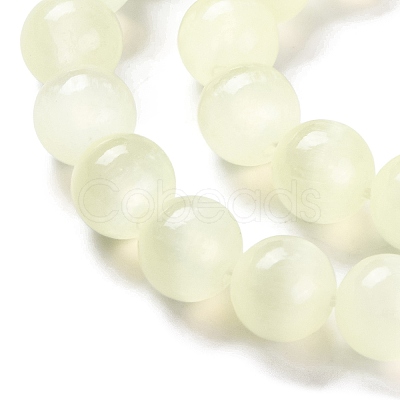 Natural Selenite Beads Strands G-C142-01A-05-1