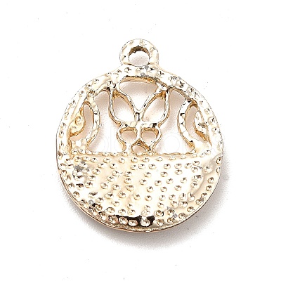 Alloy Crystal Rhinestone Pendants ALRI-C007-63LG-1