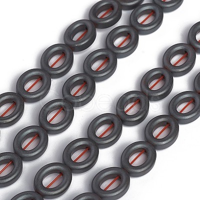 Non-magnetic Synthetic Hematite Beads Strands G-I273-09-1