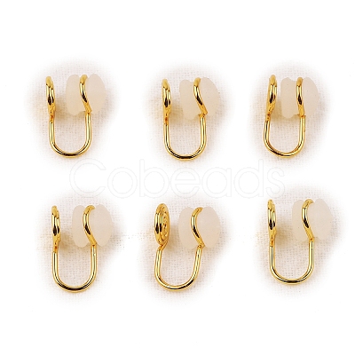 Brass Clip-on Earring Findings WG21877-11-1