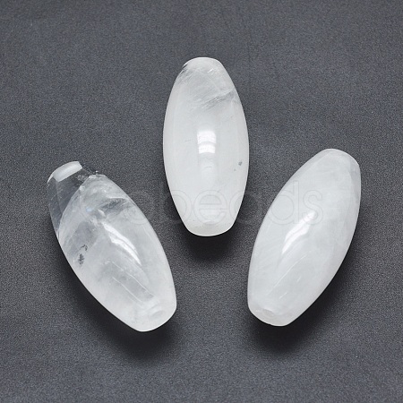 Natural Quartz Crystal Beads G-P384-T01-1