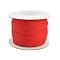 Nylon Thread, Round, 0.5mm, 30yards/roll, Red, 0.5mm