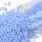 TOHO Round Seed Beads, Japanese Seed Beads, Frosted, (146F) Ceylon Frost Glacier, 11/0, 2.2mm, Hole: 0.8mm, about 5555pcs/50g