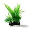 Plastic Artificial Aquatic Plants Decor, for Fish Tank, Aquarium, Green, 75x50x150mm