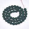 Spray Painted Non-magnetic Synthetic Hematite Beads Strands G-T116-01A-14-2