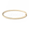 Brass Enamel Hinged Bangle for Women Men BJEW-A134-04G-4