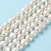 Natural Cultured Freshwater Pearl Beads Strands PEAR-E018-70-2