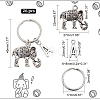  Elephant Stitch Markers KEYC-NB0001-37-2