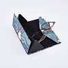 SUPERFINDINGS 2Pcs 2 Colors PVC Owl Pattern Glasses Case AJEW-FH0003-56A-3