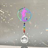 Glass Hanging Suncatcher Pendant Decoration DJEW-PW0008-01A-1