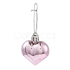 Valentine's Day Electroplate Plastic Heart Pendants Decorations KY-D020-02F-4