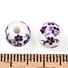 Famille Rose Porcelain Beads PORC-M531-3-3