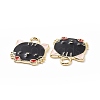 Alloy Enamel Pendants ENAM-G213-01LG-2