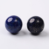 Dyed Natural Lapis Lazuli Round Beads X-G-I170-16mm-20-2