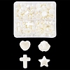 ABS Plastic Imitation Pearl Beads OACR-YW0001-76-1