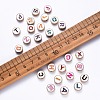 Alloy Enamel Beads ENAM-R055-02-RS-4