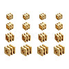 Brass Spacer Beads KK-PJ0001-12G-10