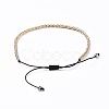 Nylon Thread Braided Beads Bracelets BJEW-JB04348-01-3