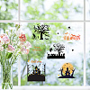 8 Sheets 8 Styles PVC Waterproof Wall Stickers DIY-WH0345-053-5
